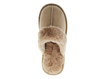 Pantuflas Comfort Fit Beige para Mujer