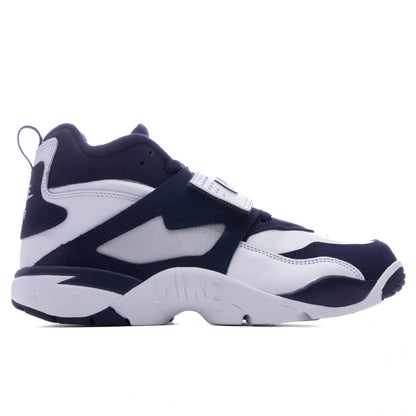 Air Diamond Turf Cowboys White College Navy Metallic Silver