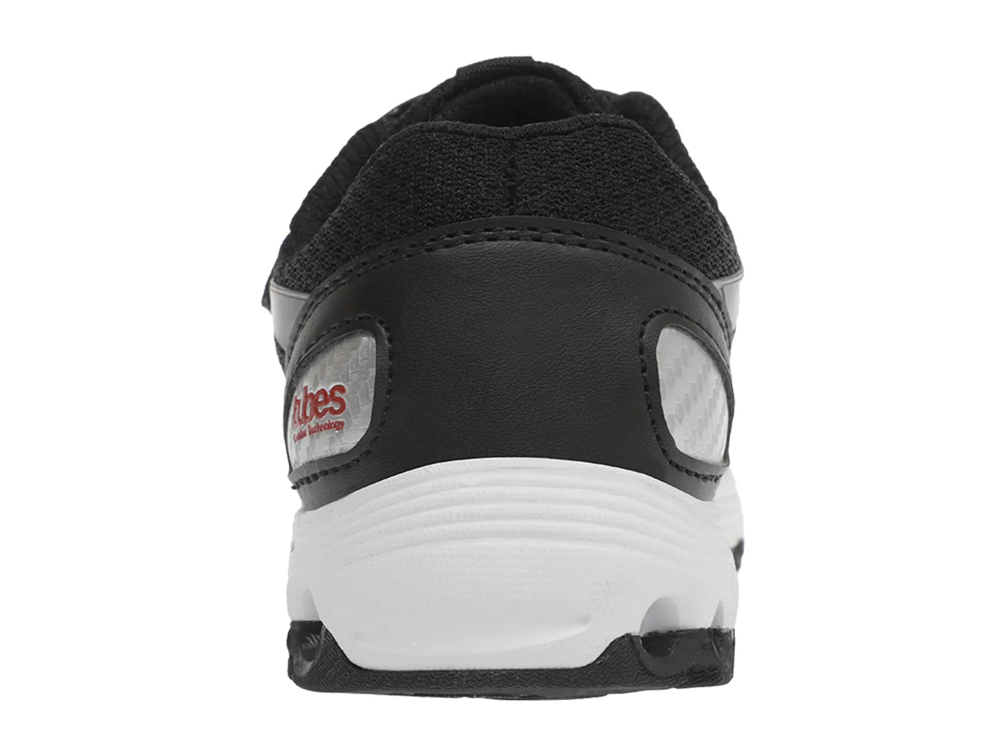 Tenis K SWISS Tubes Negro con Rojo para Niño