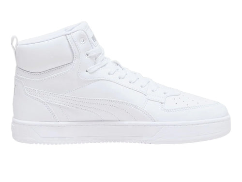 Tenis PUMA Caven 20 Mid Blanco y Plata para Hombre