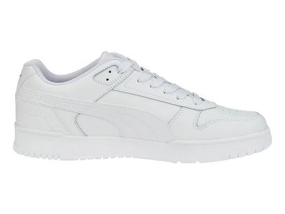 Tenis PUMA RBD Game Low Blancos con Dorado para Mujer