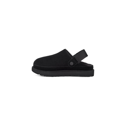 Women's Goldenstar Clog Platform in Black