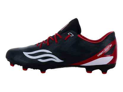 Tenis de Fútbol Furia Negro con Rojo para Hombre