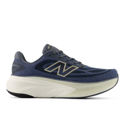 Men's Fresh Foam X More v6 in Graphite with Vintage Indigo and Shipyard