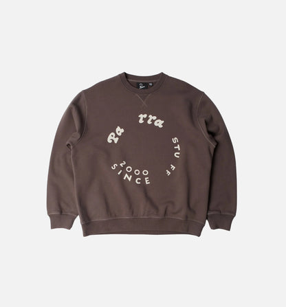 Gasoline Mens Crewneck Brown