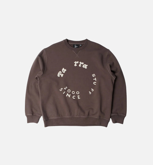 Gasoline Mens Crewneck Brown