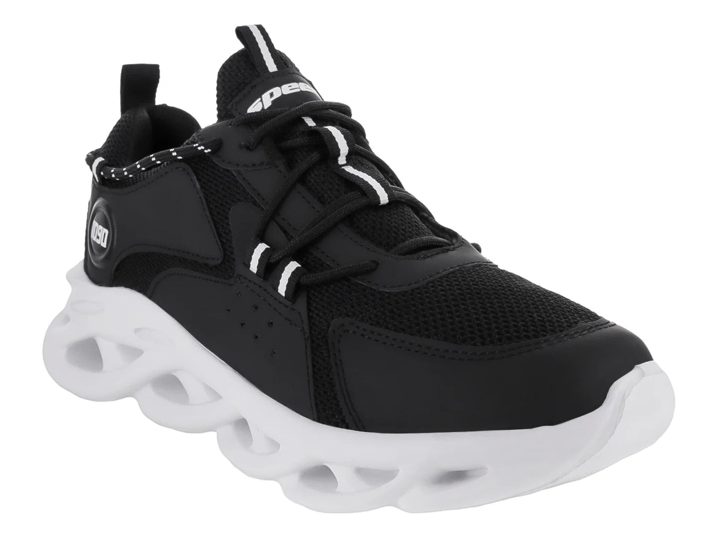 Tenis Andrax Negro con Blanco para Mujer