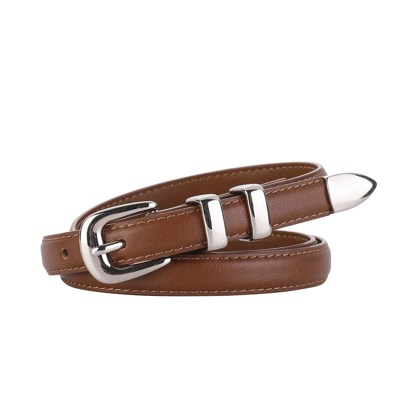 Cinto de Couro Feminino Cervinia