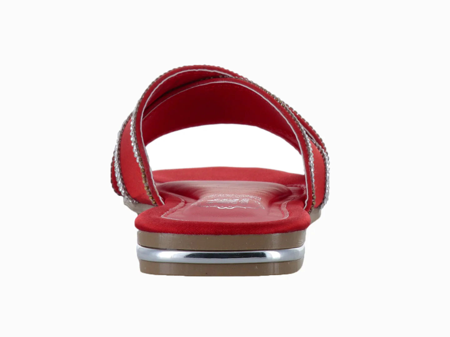 Sandalias MELIANA Rojas Brillantes para Mujer