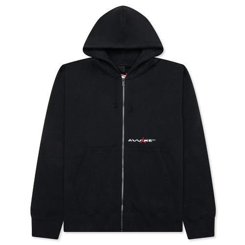 Jordan x Awake NY Full Zip Fleece Hoodie Black University Red