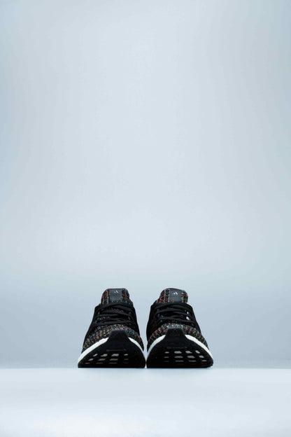 Ultraboost Mens Running Shoe Black Red White