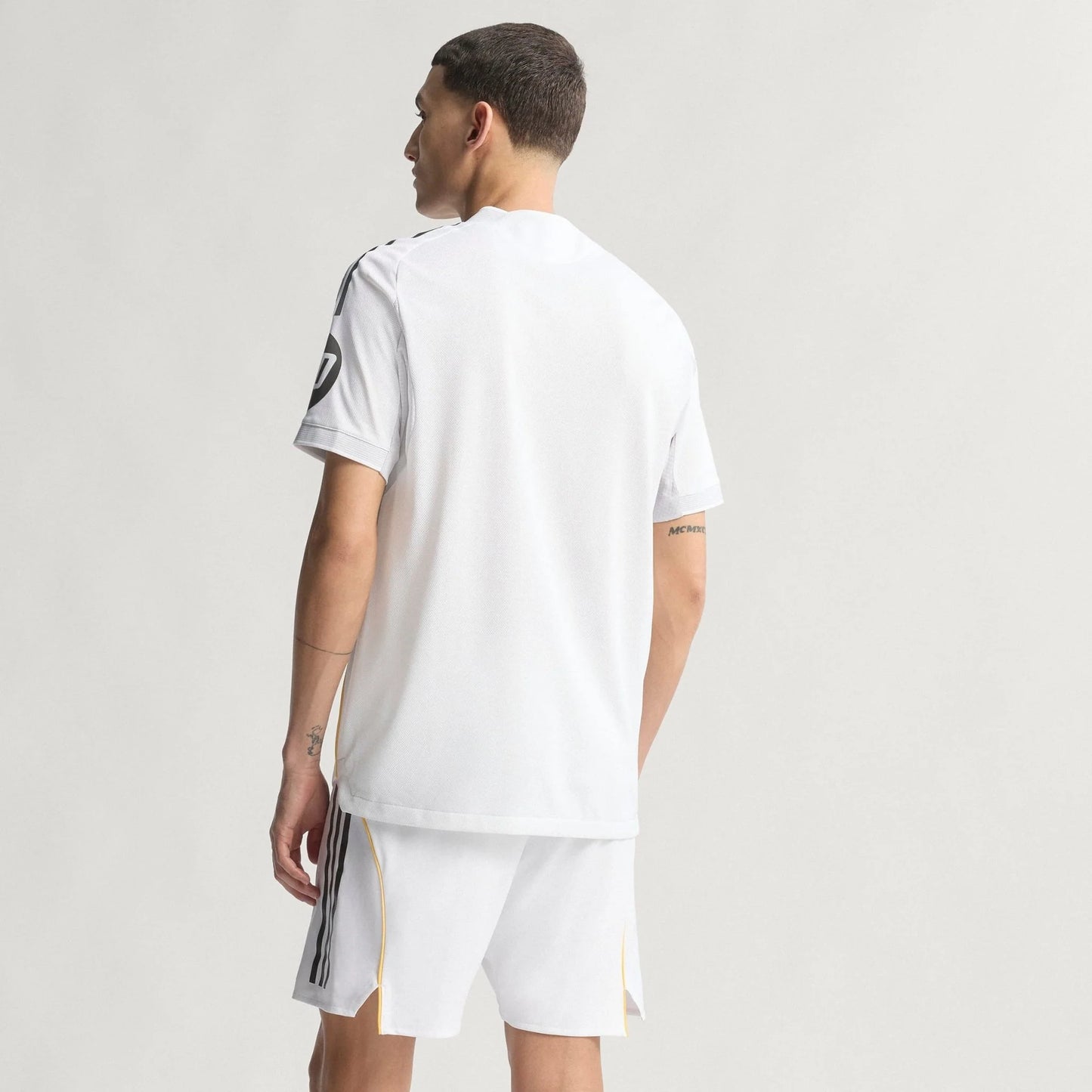 adidas Real Madrid Home Authentic Mens Soccer Jersey 25 26 White