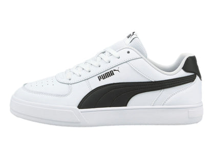 Tenis PUMA Caven Blanco y Negro para Hombre