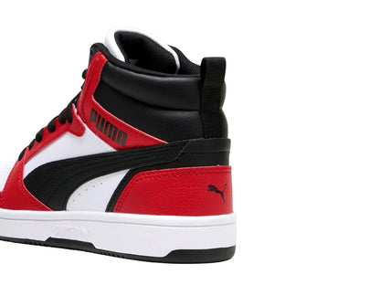 Tenis PUMA Rebound V6 Mid Multicolor para Niño