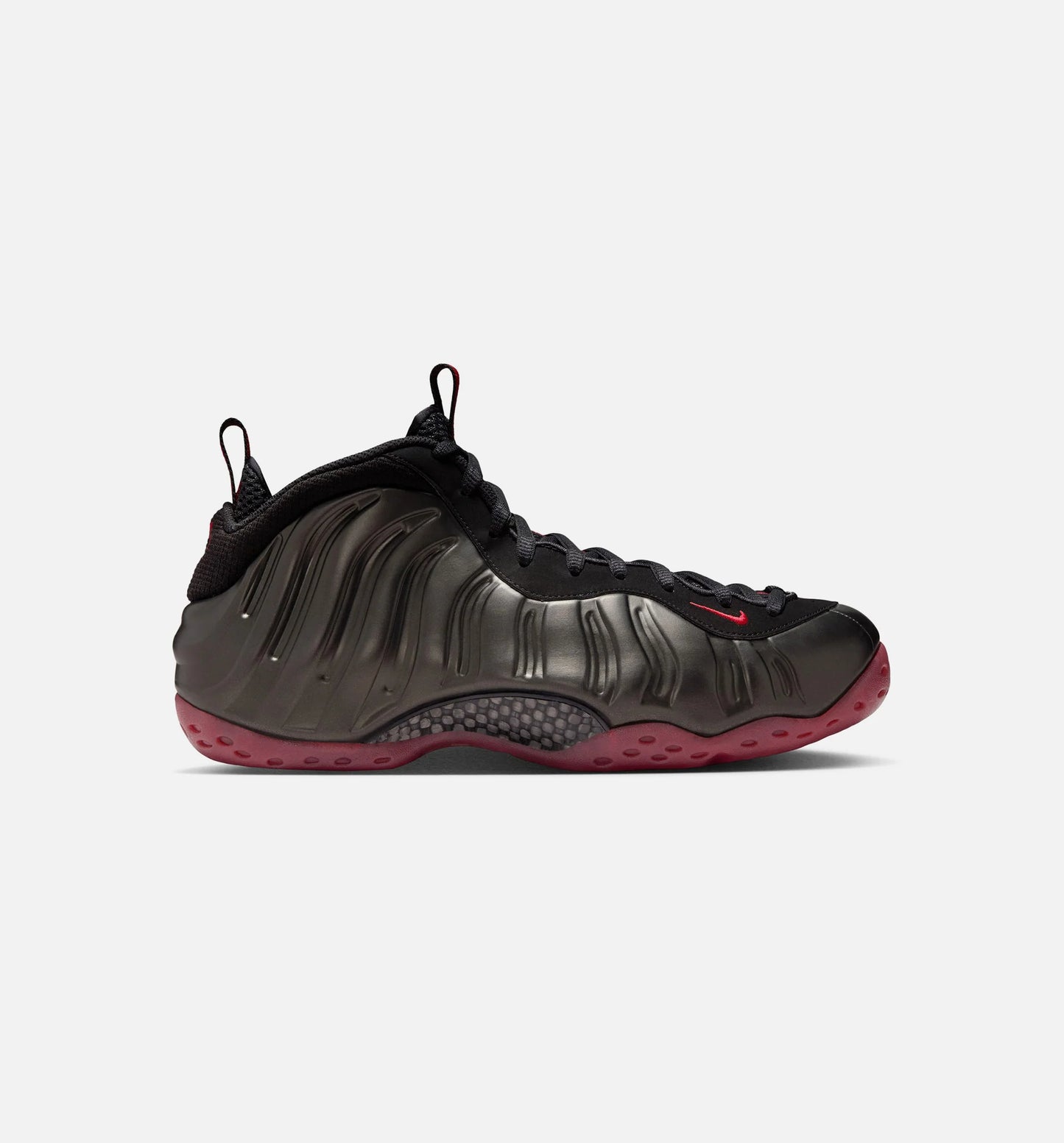 Air Foamposite One Mens Lifestyle Shoe Black Varsity Red