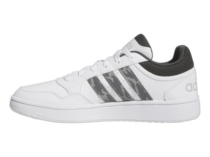 Tenis Adidas Hoops 30 Blanco y Gris para Hombre