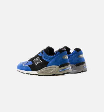 Made in USA 990v2 Mens Running Shoe Blue Black