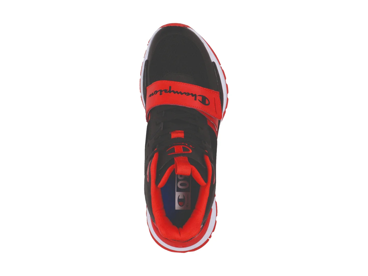 Tenis Champion Flexer Switch Negro y Rojo para Niño