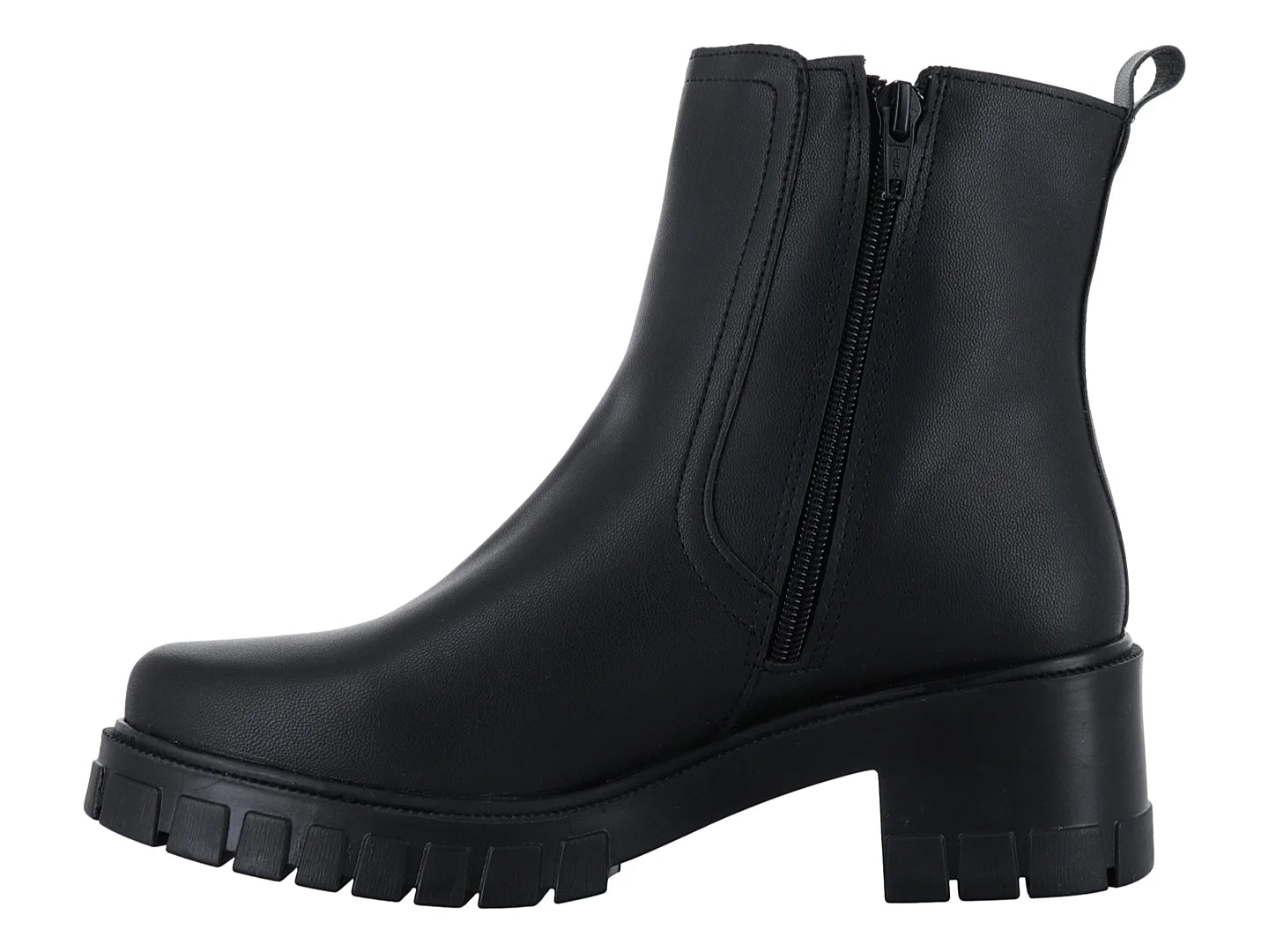 Botines Luna Rosa Negro para Mujer
