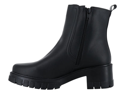 Botines Luna Rosa Negro para Mujer