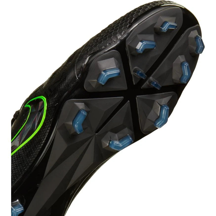 Nike JR Phantom Venom Elite FG Firm Ground Youth Soccer Cleats Black Volt