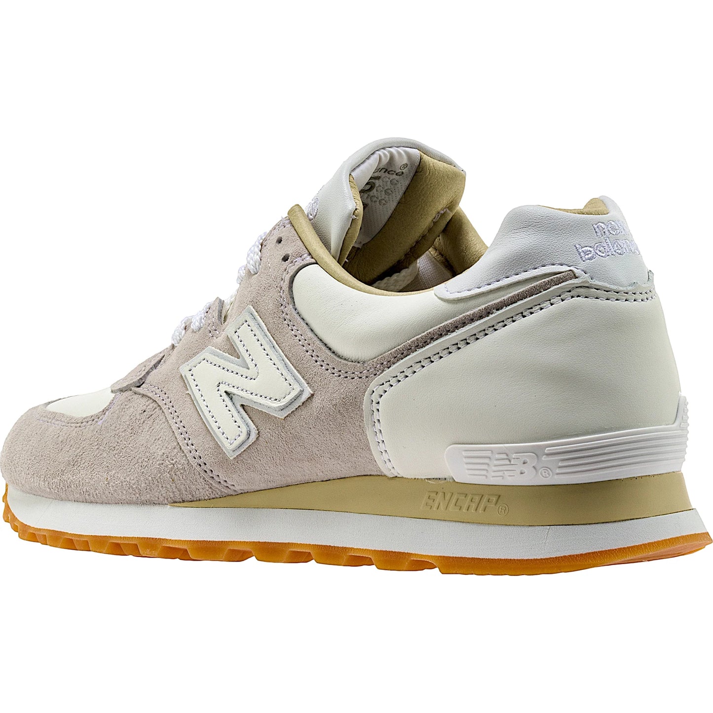 End X New Balance M575 Mens Marble White