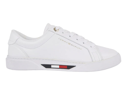 Tenis Tommy Hilfiger Global Stripes Blanco para Mujer