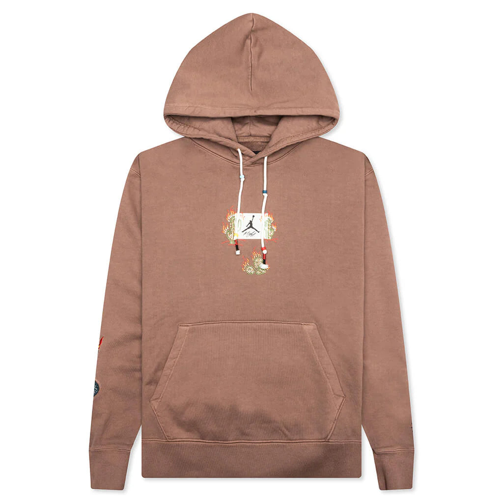 Jordan x Travis Scott Hoodie Archeo Brown