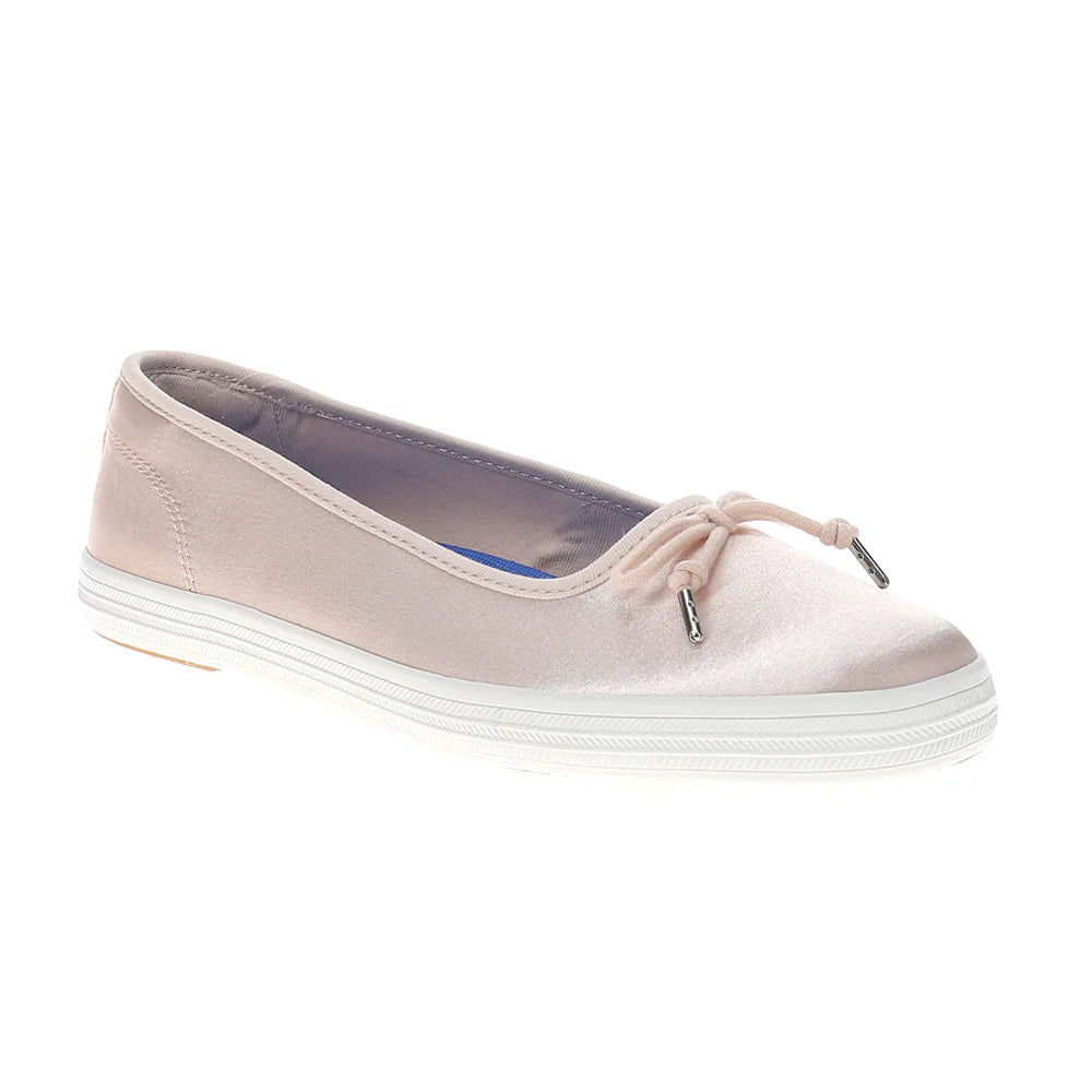 Maisie Ballet Satin Slip On Sneakers