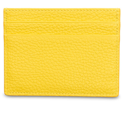Monogram Cardholder Yellow