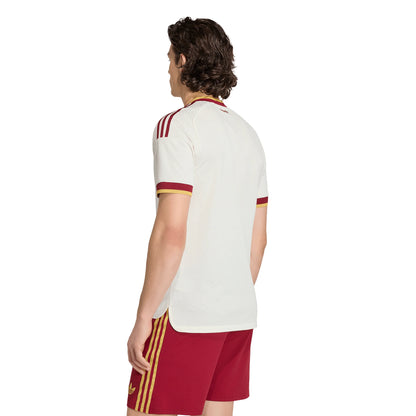 adidas Spain Away Authentic Mens Soccer Jersey 2026 White