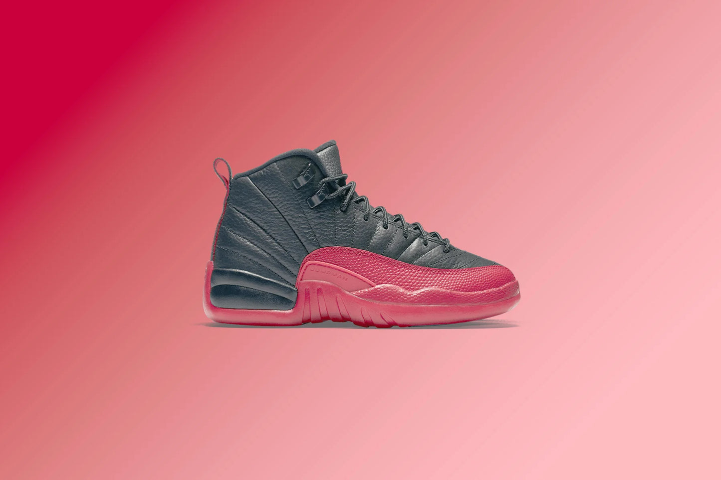 Air Jordan 12 Retro Flu Game GS Black Varsity Red