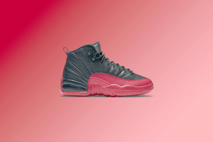 Air Jordan 12 Retro Flu Game GS Black Varsity Red