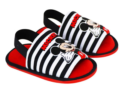 Pantuflas ARRA Mickey Mouse Rojo Blanco para Niño