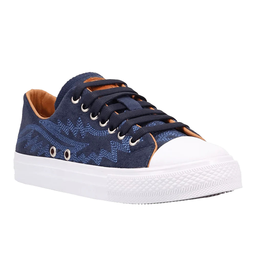 Campus Embroidered Lace Up Sneakers