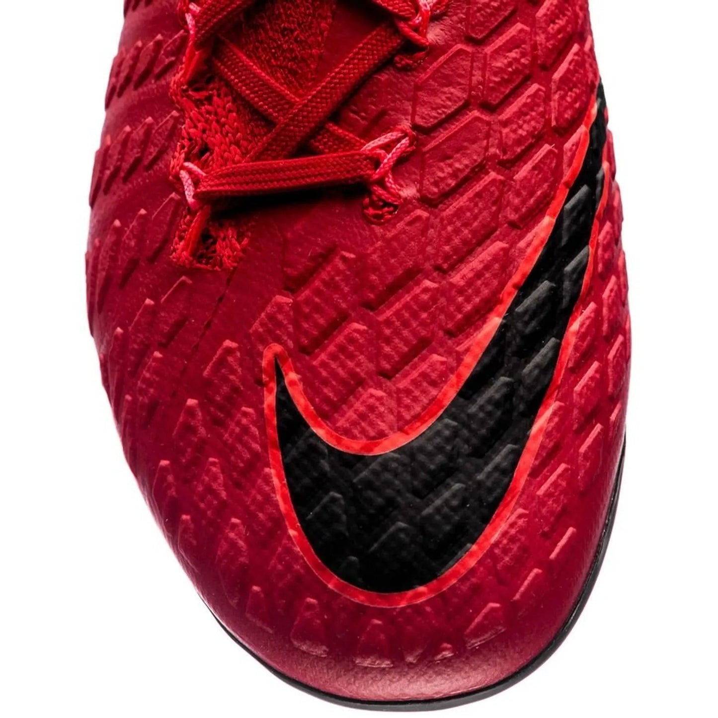 Nike Kids Jr Hypervenom Phantom III Dynamic Fit FG Firm Ground Soccer Cleats Red Black Crimson