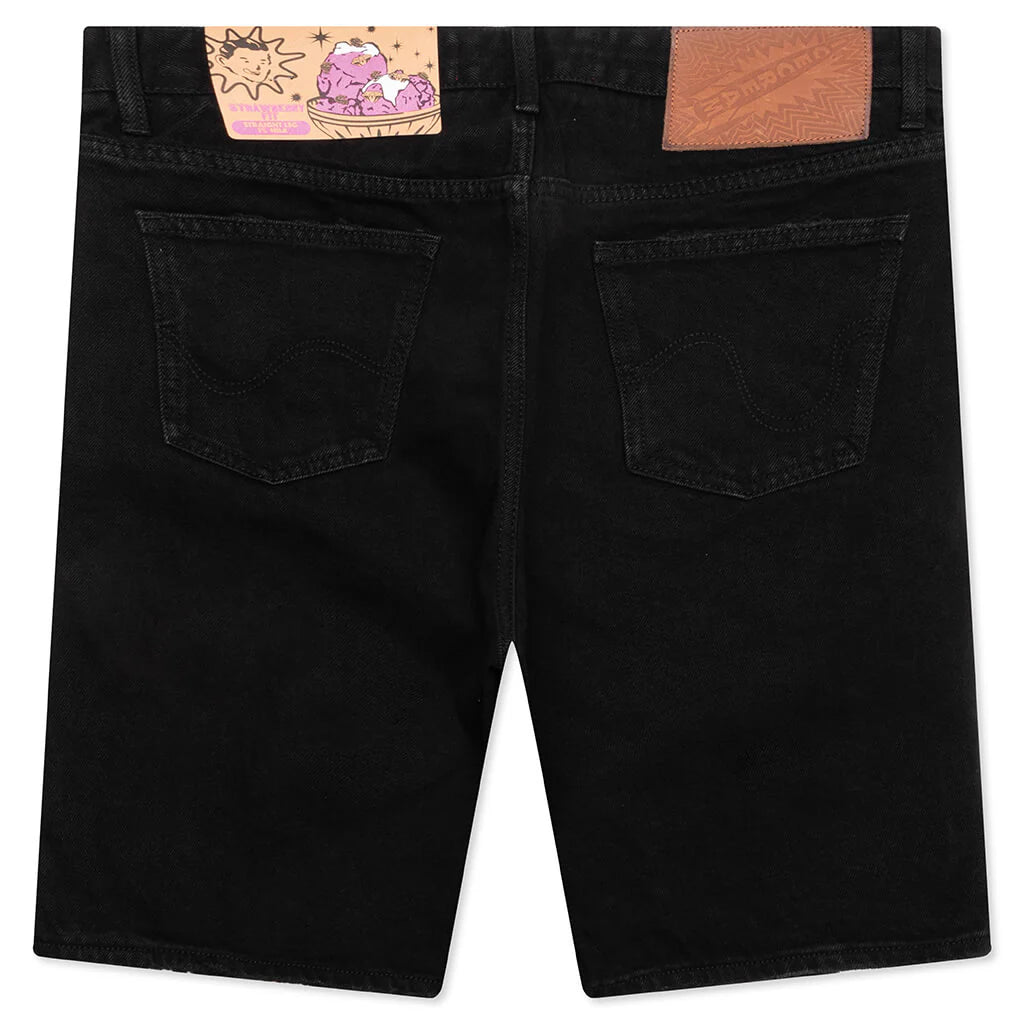 Black Dog Jean Strawberry Fit Shorts Black Caramel