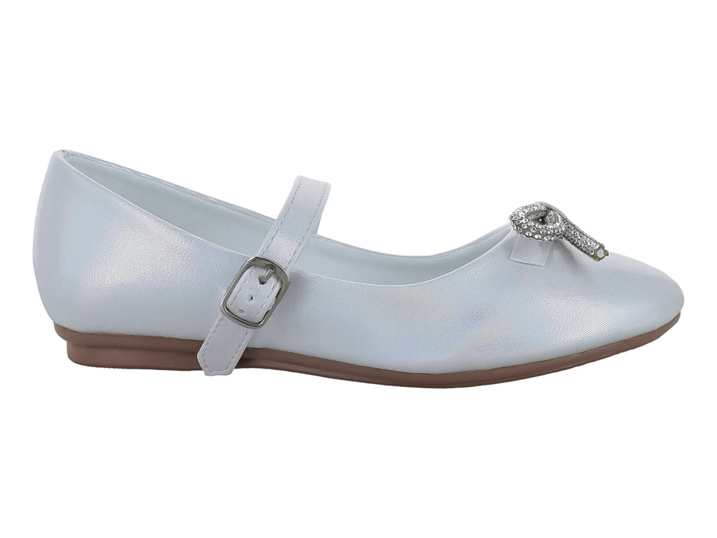 Zapatos Planos Genesis Alina Plata para Niña