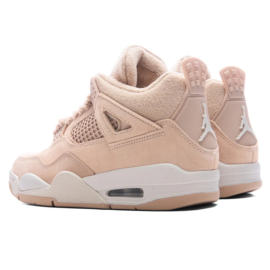 Womens Air Jordan 4 Retro Cozy Girl Hemp Light Orewood Brown