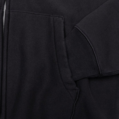 Mantra Zip Hoodie Black