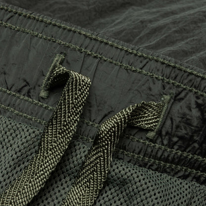 Nylon Metal Regular Fit Shorts Musk