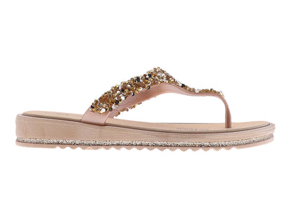 Sandalias Furor Gold Pink para Mujer
