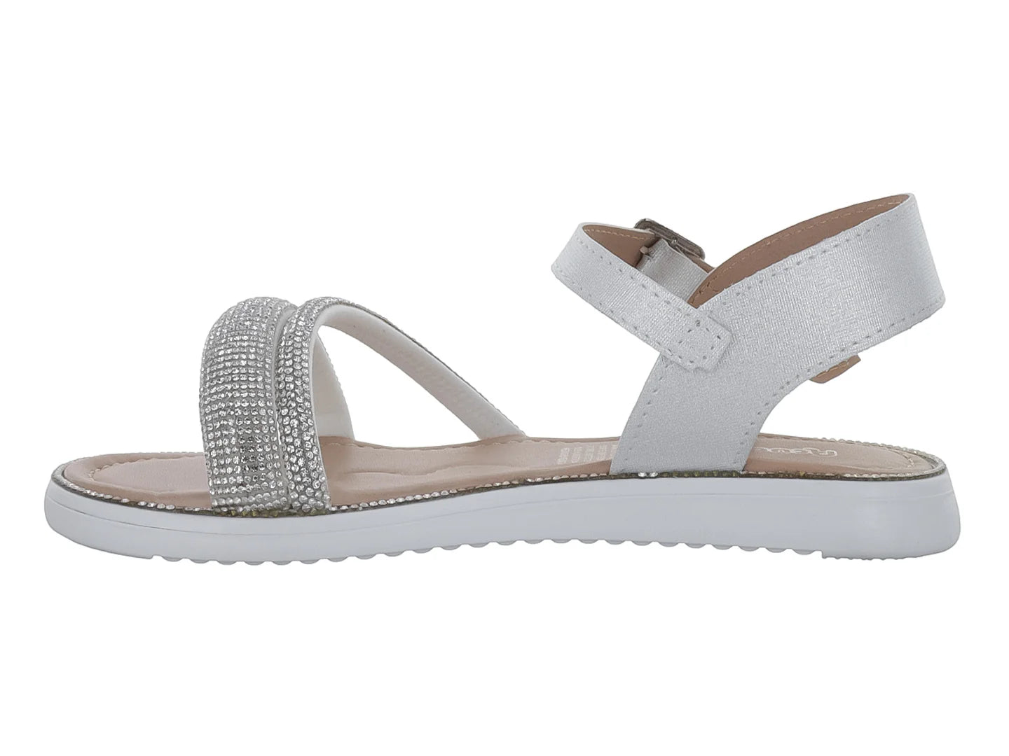 Sandalias Acuarelas Blanco para Niña