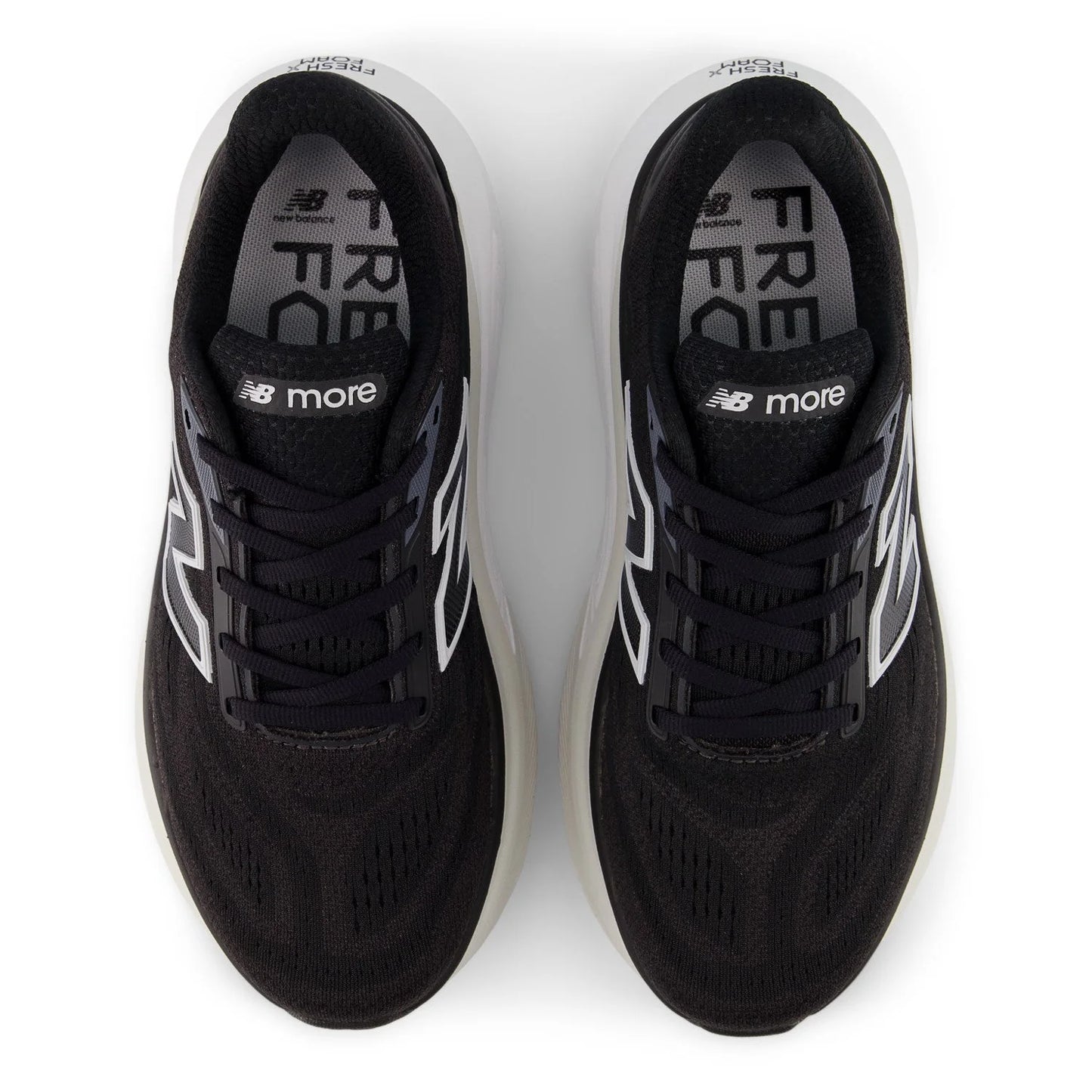 Women's Fresh Foam X More v6 in Black with Grey Matter and Castlerock