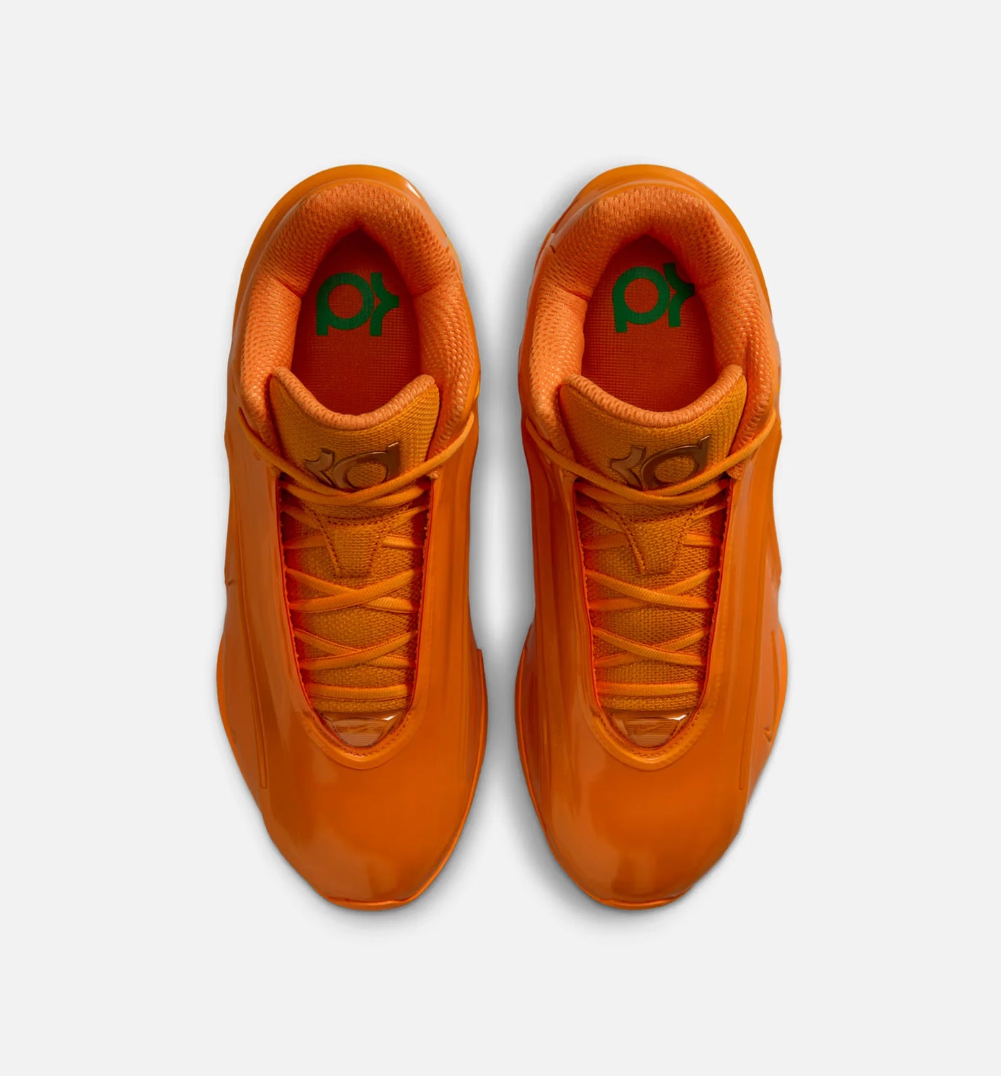 KD 19 Orange Crush Mens Basketball Shoe Bright Ceramic University Gold Stadium Green