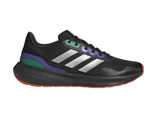 Tenis Adidas Runfalcon 30 TR Negro y Morado para Hombre