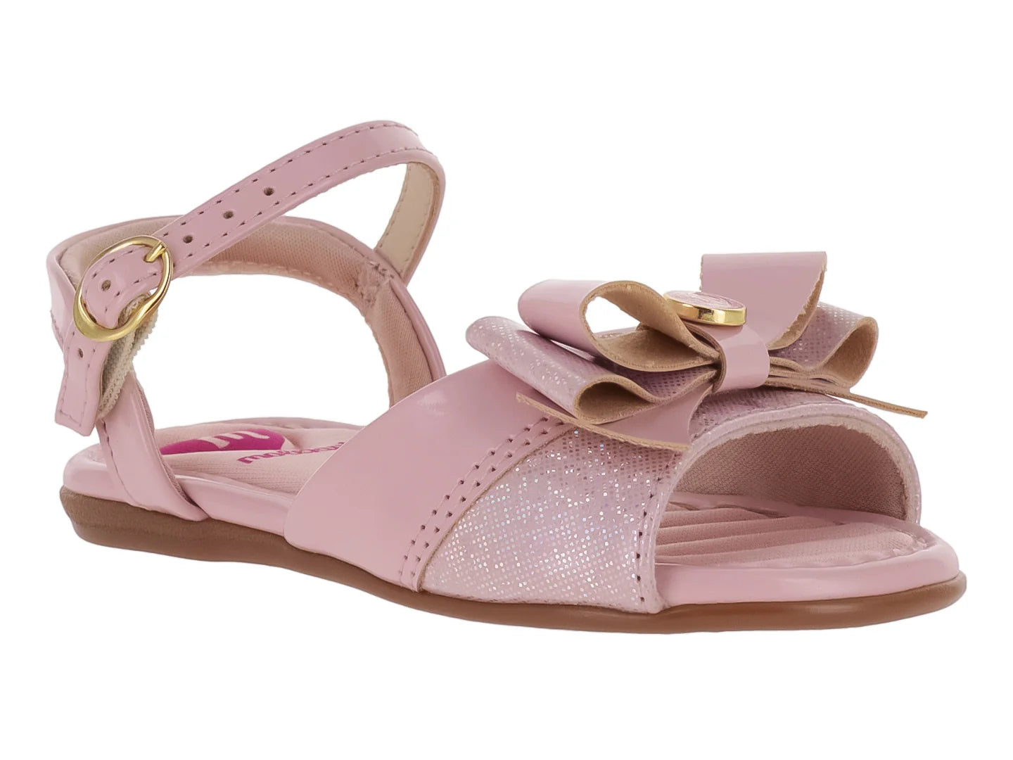 Sandalias Molekinha Glow Rosa para Niña