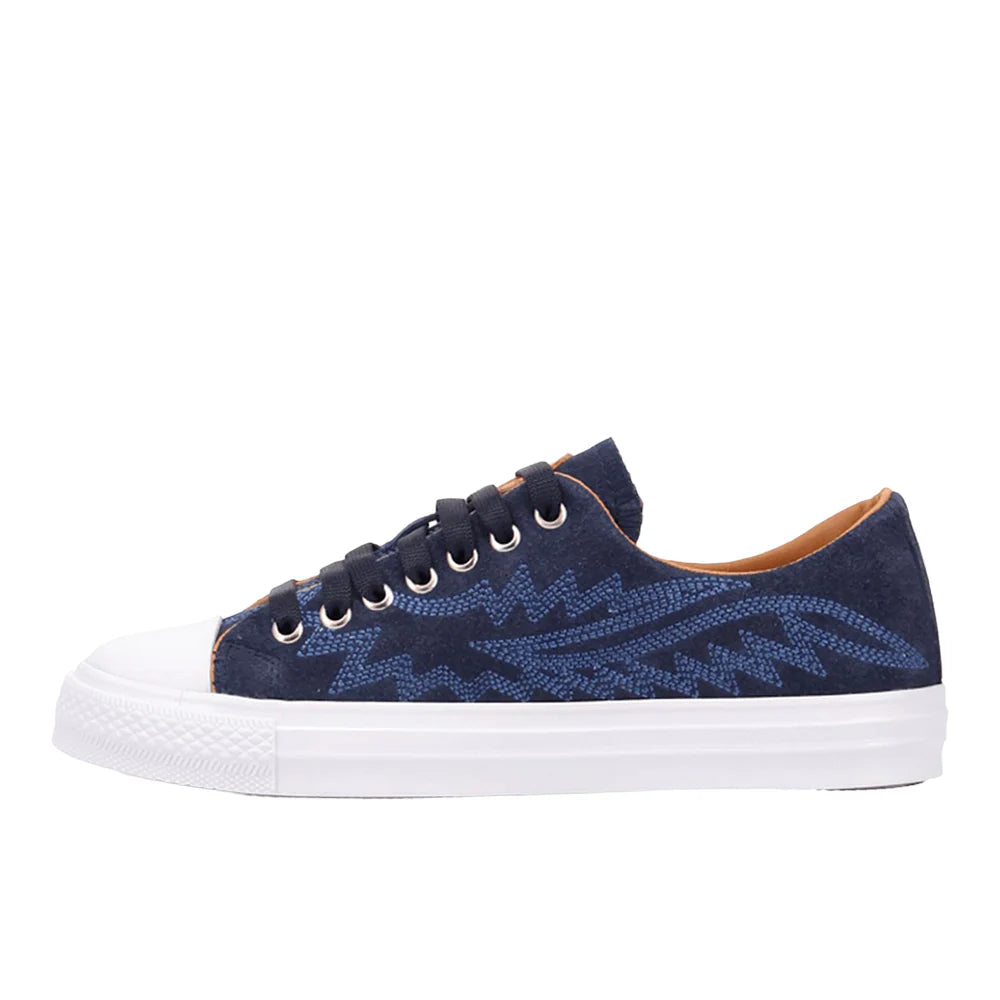 Campus Embroidered Lace Up Sneakers