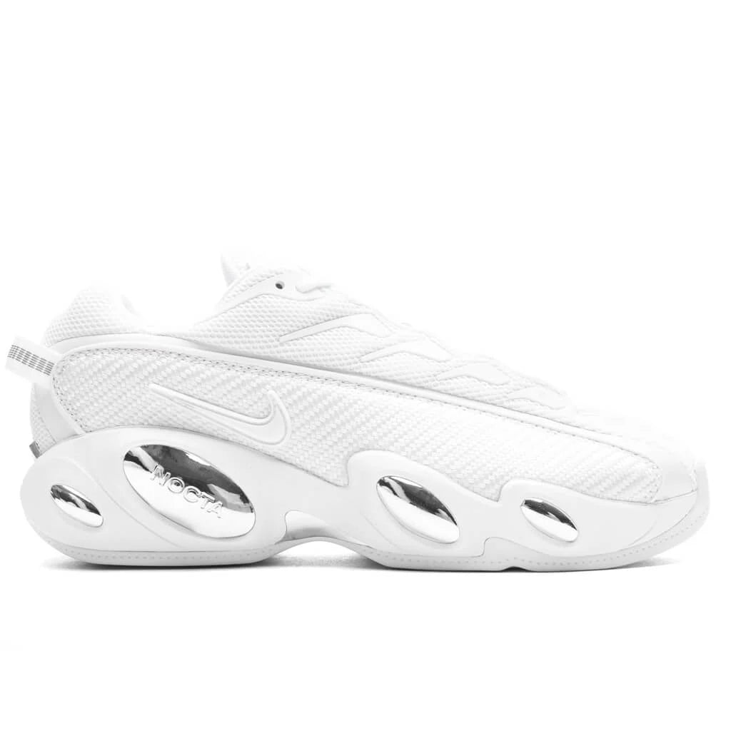 Nike x NOCTA Glide White Chrome University Gold