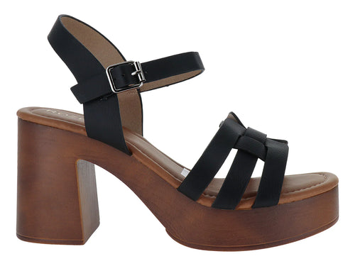 Sandalias Roze Negro para Mujer